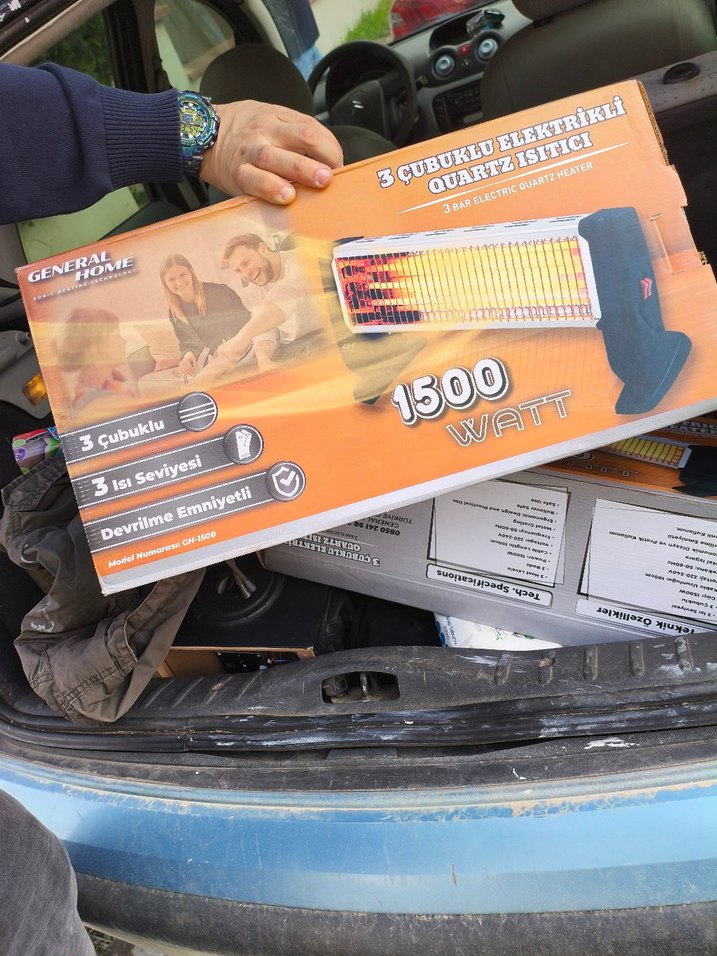 1500 Watt 3 Bar Elektrikli Kuvars Isıtıcı - Görsel 4