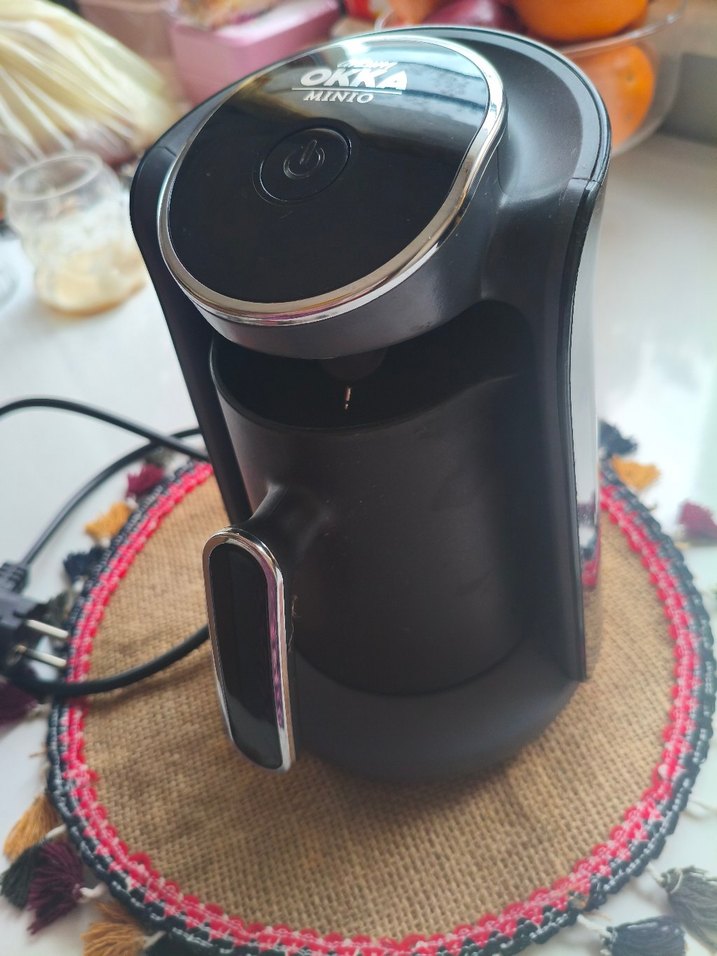 Okka Minio Siyah Kahve Makinesi - Görsel 2