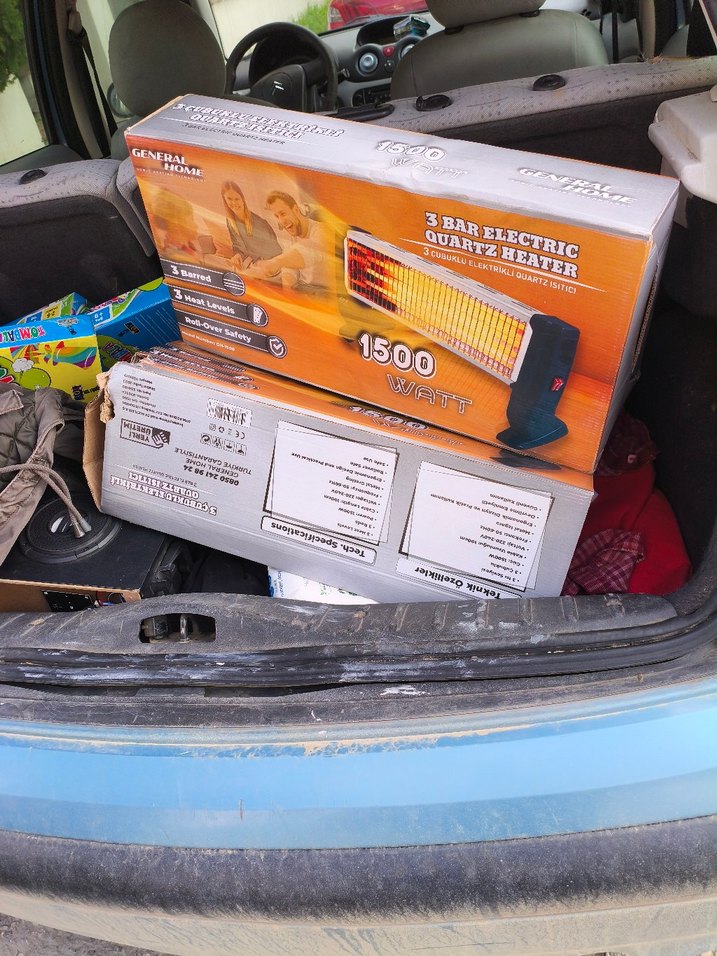 3 Bar Elektrikli Kuvars Isıtıcı 1500 Watt - Görsel 4