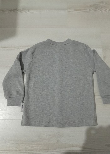 Gri Bebek Hırka - Görsel 3