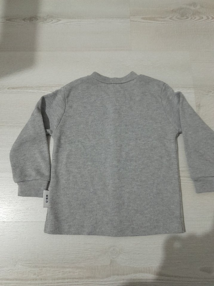 Gri Bebek Hırka - Görsel 3