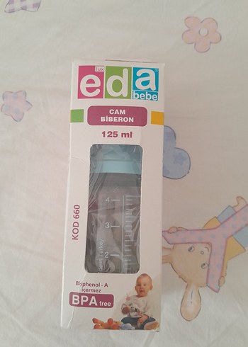 125 ml Mavi Cam Bebek Biberonu - Görsel 2