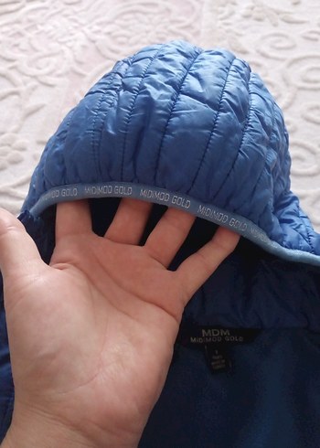 Mavi Erkek Çocuk Fermuarlı Polar Mont - Görsel 7