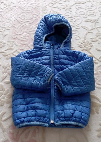 Mavi Erkek Çocuk Fermuarlı Polar Mont - Görsel 5