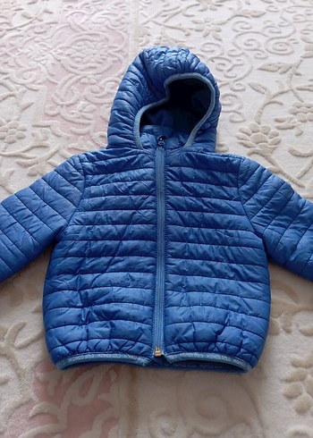 Mavi Erkek Çocuk Fermuarlı Polar Mont - Görsel 2