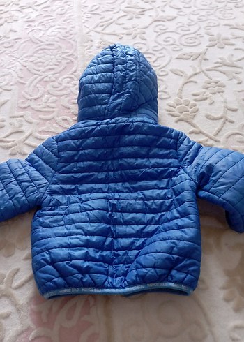 Mavi Erkek Çocuk Fermuarlı Polar Mont - Görsel 6