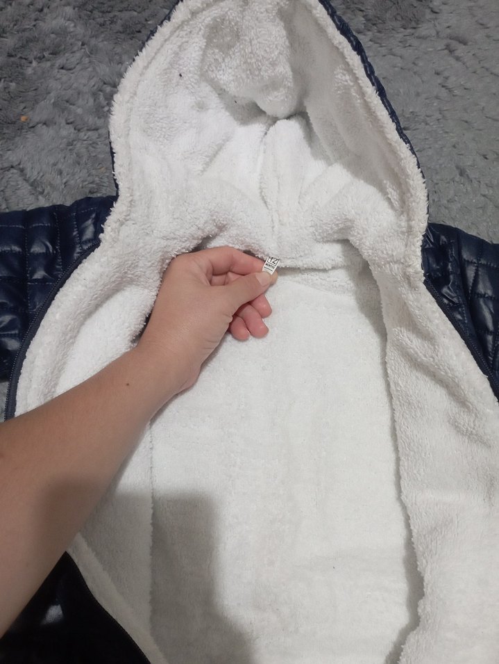 Lacivert Kapüşonlu Erkek Bebek Tulumu - Görsel 5