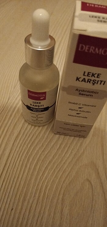  Beden Renk Dermoten leke karşıtı serum