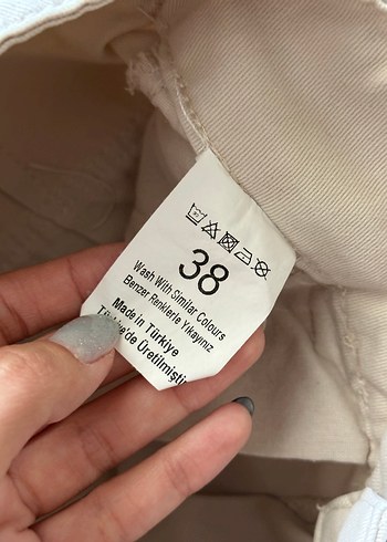36 Beden camel Renk Stradivarius bol paça pantolon