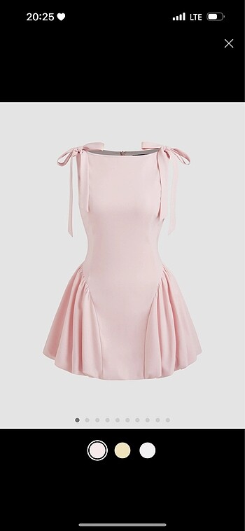 Cider pembe elbise