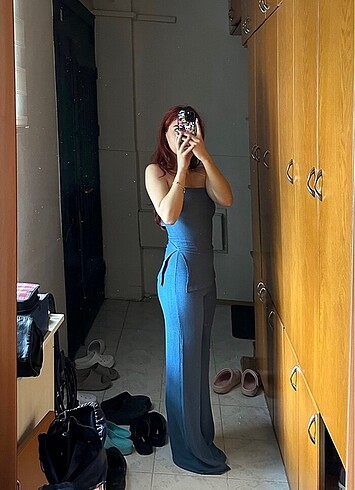 Bershka Eyyo indigo takım