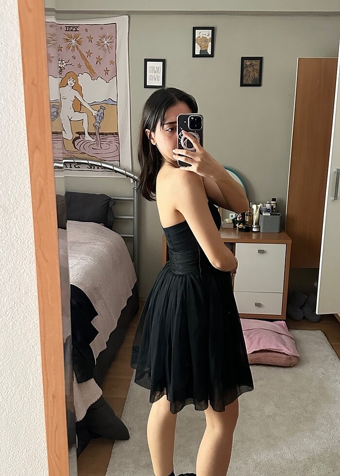 Zara tül elbise - Görsel 2