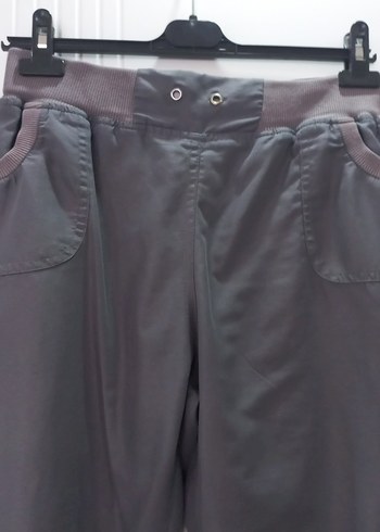 Gri Kapüşonlu Fermuarlı Kadın Ceket - Görsel 4