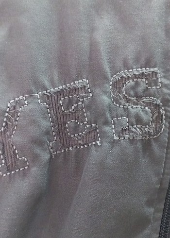 Gri Kapüşonlu Fermuarlı Kadın Ceket - Görsel 5