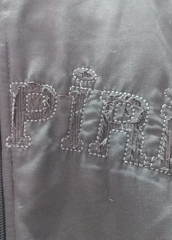 Gri Kapüşonlu Fermuarlı Kadın Ceket - Görsel 6