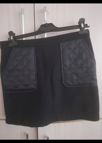 Koton Siyah Mini Etek - Görsel 2