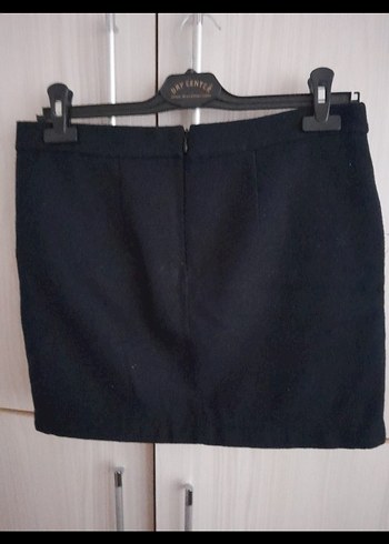 Koton Siyah Mini Etek - Görsel 4