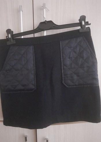 Koton Siyah Mini Etek - Görsel 3