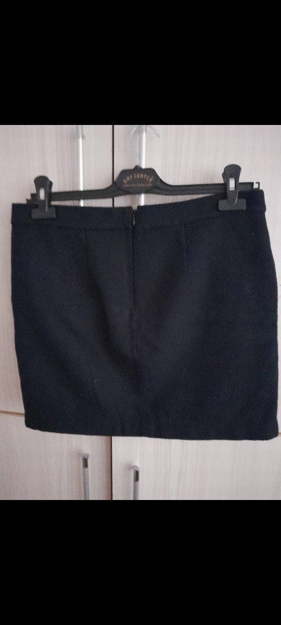 Koton Siyah Mini Etek - Görsel 4