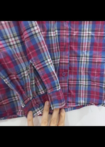 Düğmeli Uzun Kollu Kadın Gömlek - Görsel 6