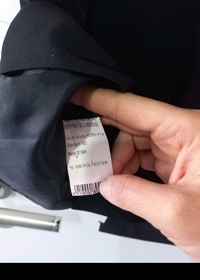 Zebra desenli elbise - Görsel 3