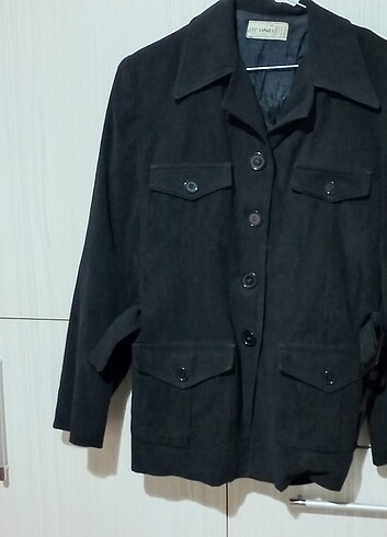 Siyah kadife ceket