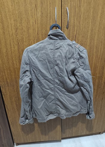 Gri Denim Ceket - Görsel 2