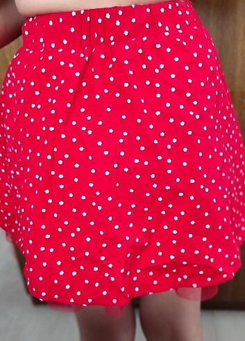 LC Waikiki beli lastkli desnli kloş etek - Görsel 5