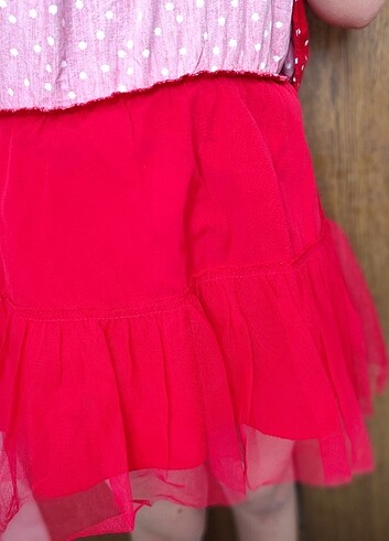 LC Waikiki beli lastkli desnli kloş etek - Görsel 6