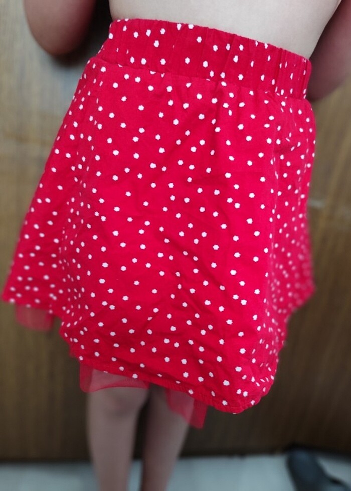 LC Waikiki beli lastkli desnli kloş etek - Görsel 2