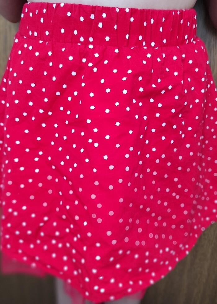 LC Waikiki beli lastkli desnli kloş etek - Görsel 4