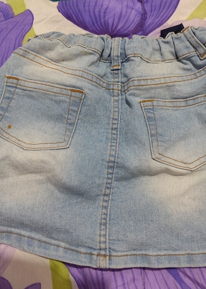 Kız çocuk kot etek  - Görsel 3