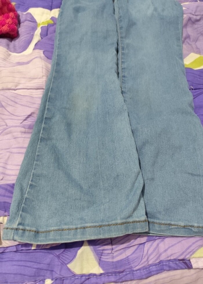 Kız çocuk İspanyol paça pantolon  - Görsel 3