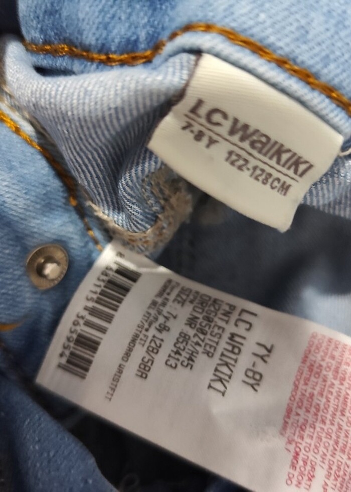 Kız çocuk İspanyol paça pantolon  - Görsel 4