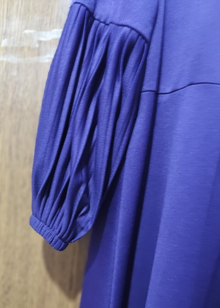 Uzun kollu elbise kadın - Görsel 4