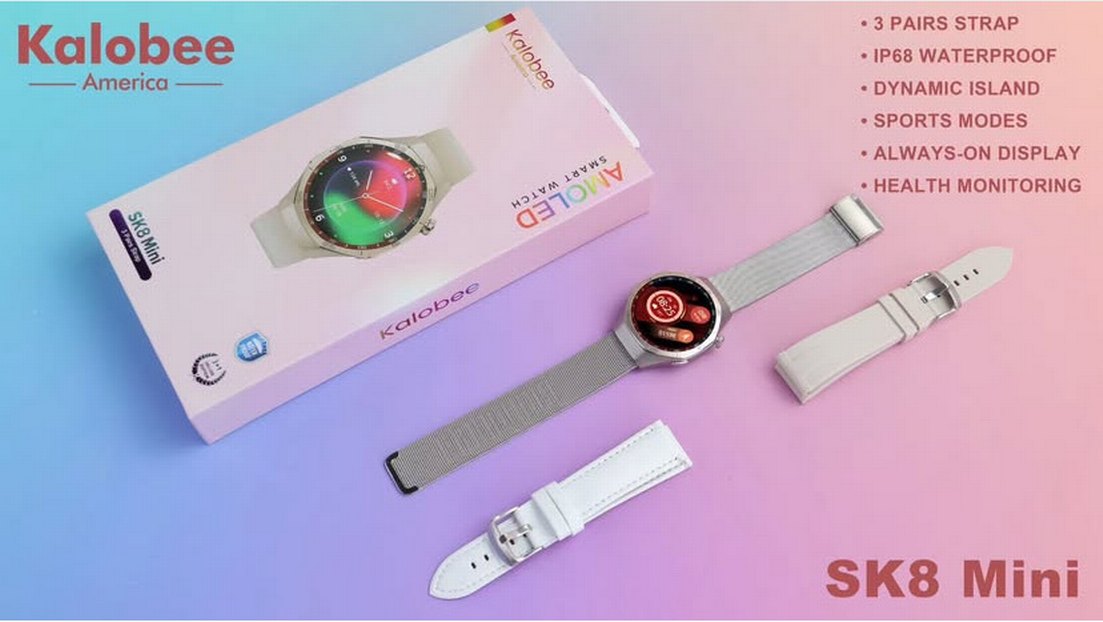 KALOBEE SK8 MİNİ BAYAN AKILLI SAAT - Görsel 5