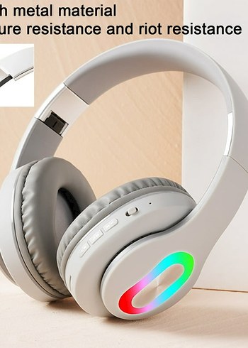 Bluetooth mikrofonlu kulak ustu kulaklik - Görsel 4