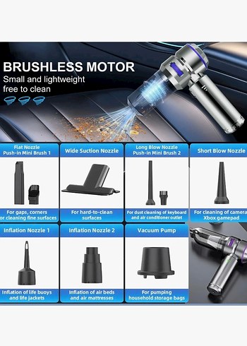 Castu CS59 Plus Max Şarjlı Süpürge - Görsel 7