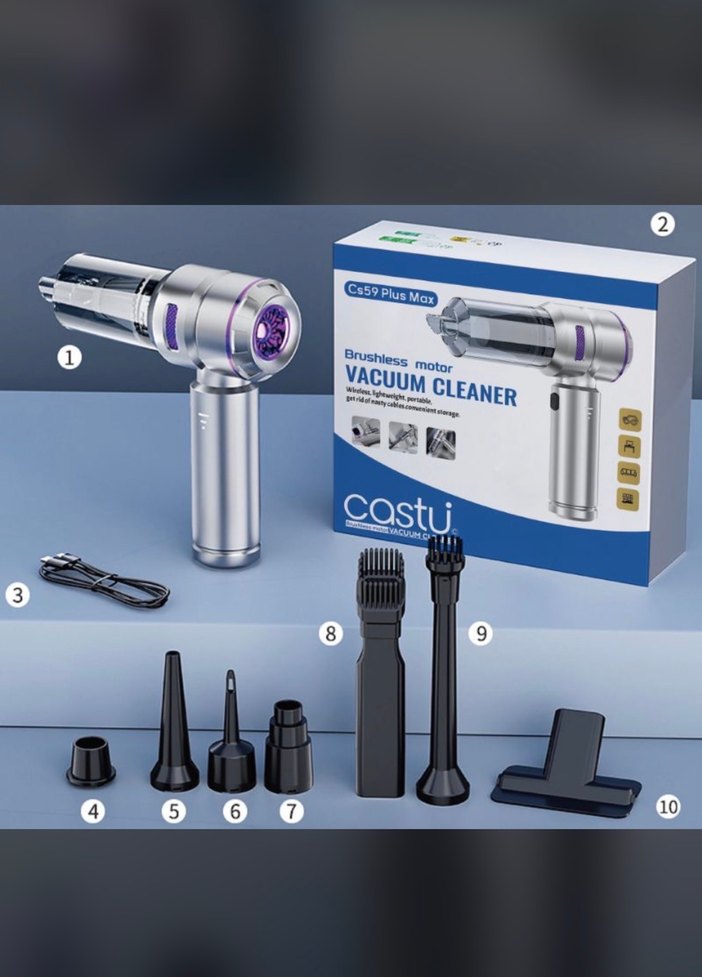 Castu CS59 Plus Max Şarjlı Süpürge - Görsel 2