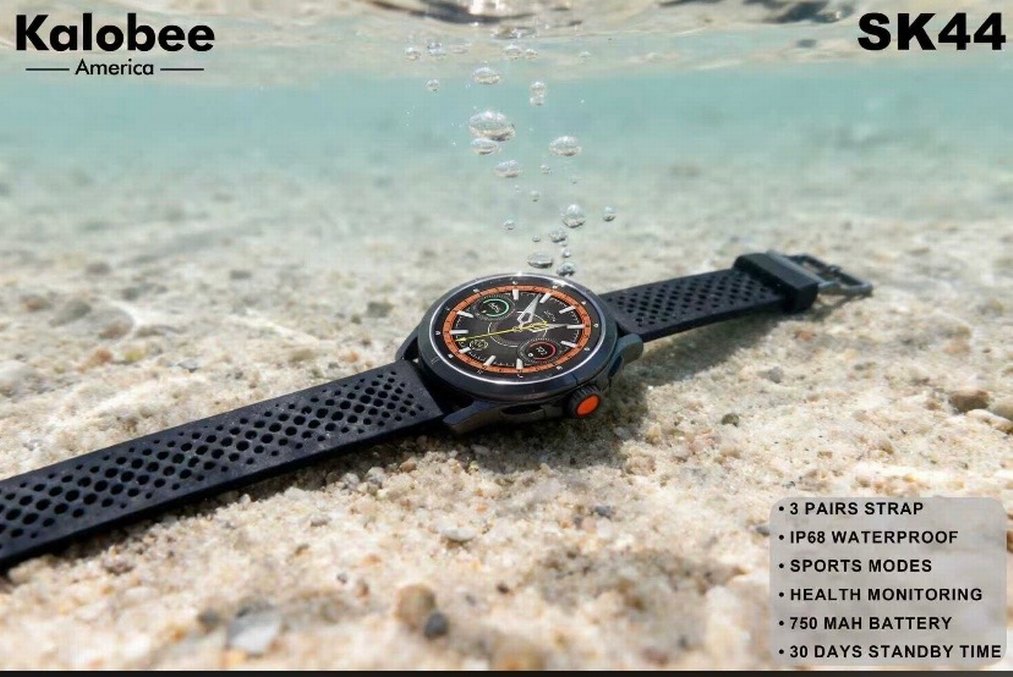 Kalobee sk44 amoled ekran akilli saat - Görsel 3