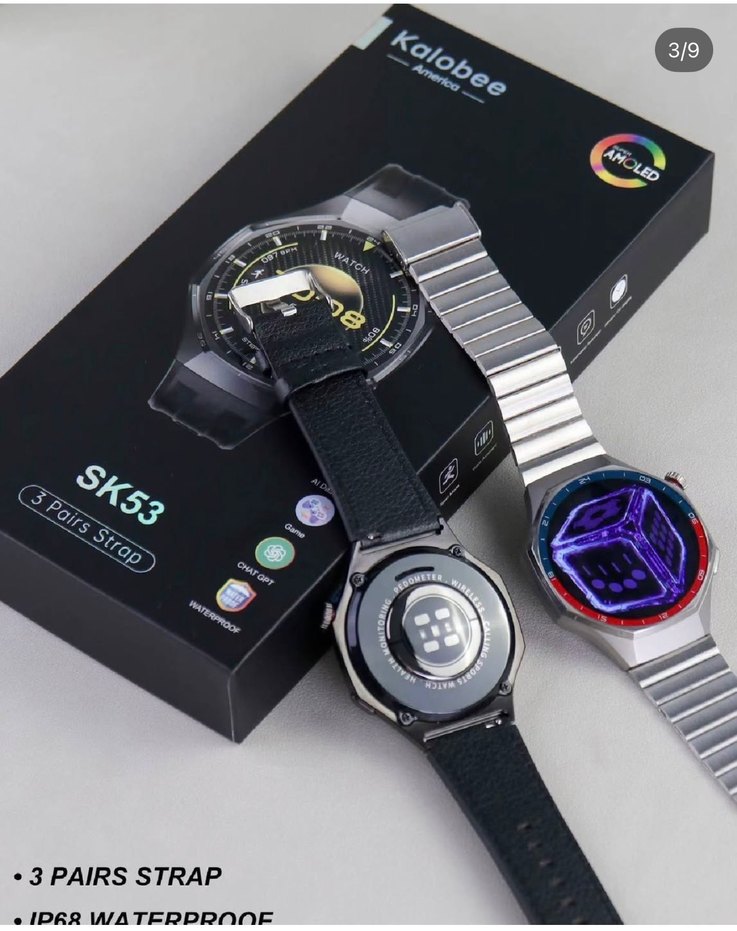 SK53 AMOLED Ekranlı Akıllı Saat - Görsel 3