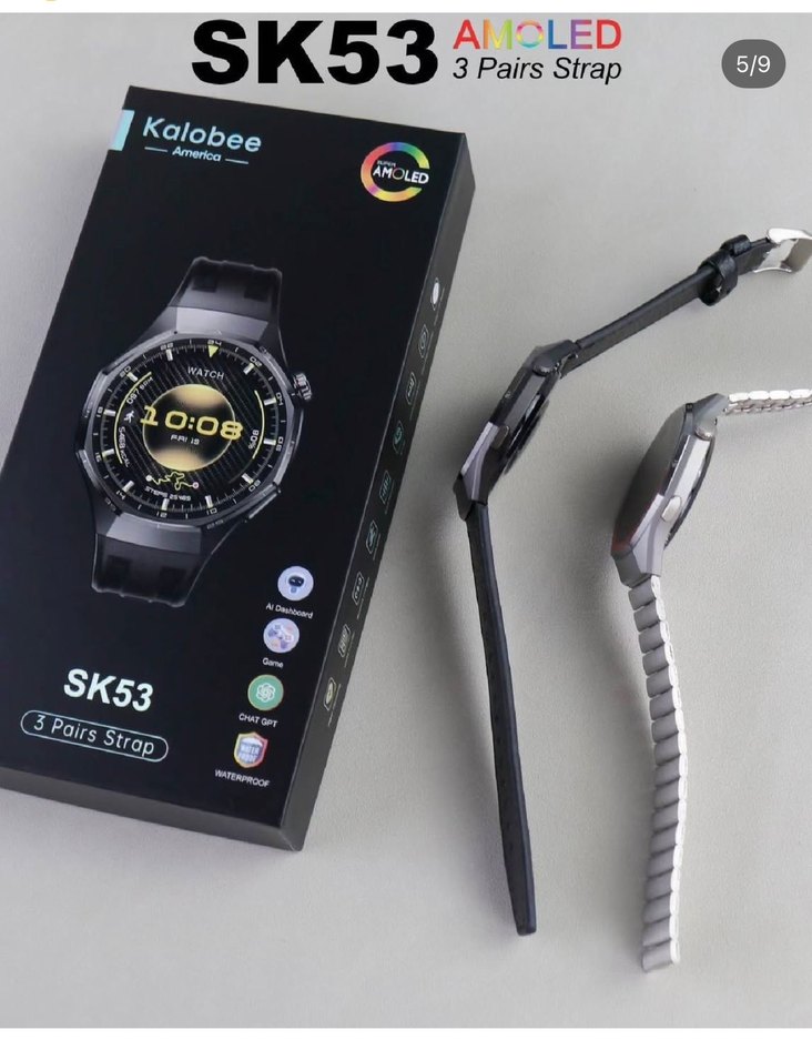 SK53 AMOLED Ekranlı Akıllı Saat - Görsel 4