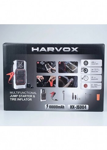 Harvox Çok Fonksiyonlu Siyah aku takviye 10000mAh - Görsel 2