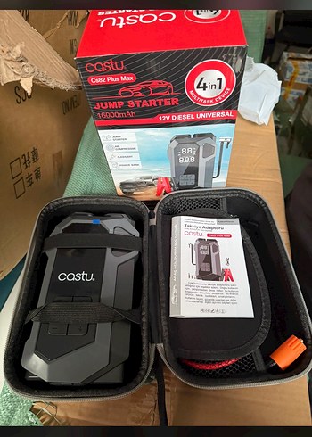 Castu Cs82 Plus Max 16000mAh 4'ü 1 Arada aku takviye - Görsel 2