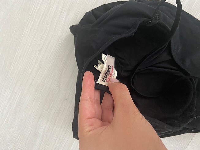 s Beden siyah Renk Koton mayo