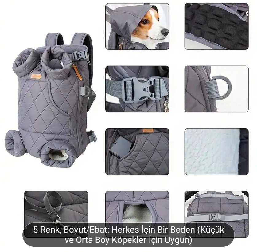 Evcil Hayvan Çantası - Görsel 4