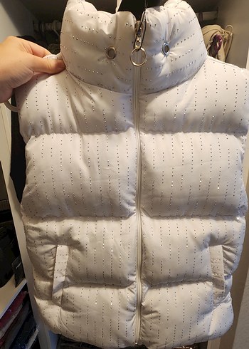 Taşlı Şişme Yelek - Görsel 2