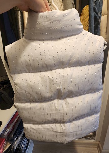 Taşlı Şişme Yelek - Görsel 4