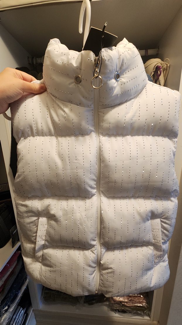 Taşlı Şişme Yelek - Görsel 3