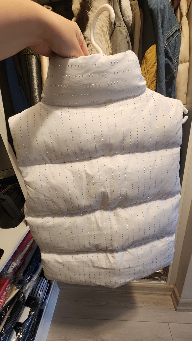 Taşlı Şişme Yelek - Görsel 4